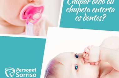 Chupar Dedo ou Chupeta Entorta os Dentes?