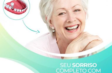 Seu Sorriso Completo Com Implante Dentário!